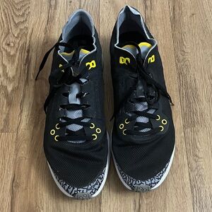 Black Air Jordan Racer 88 Varsity Maize Running Shoes